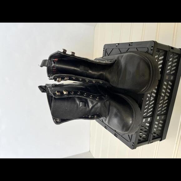 Little Kids Designer Kurt Geiger London Combat Boot Size 12 - Picture 4 of 8